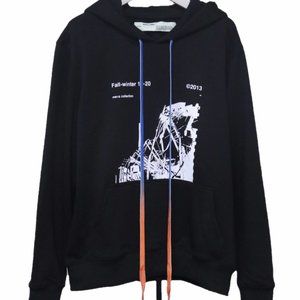 Off White Black Hoodie 41011
